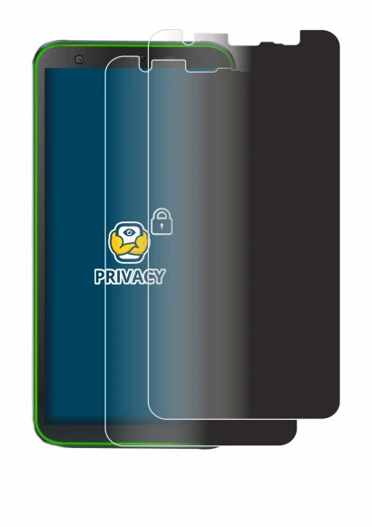 Image of the device Blackview BV6300 Pro with a wide variety of screen protectors.