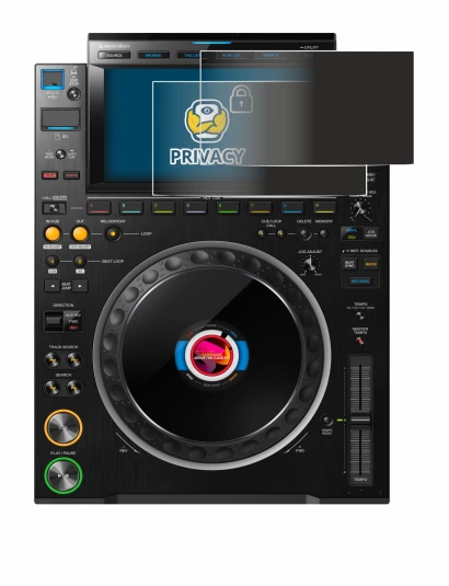 Image of the device Pioneer CDJ 3000 with a wide variety of screen protectors.