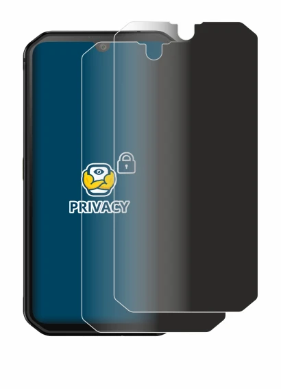 Image of the device Blackview BV9900E with a wide variety of screen protectors.