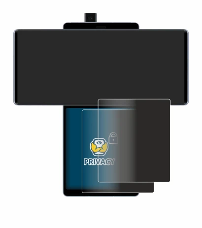 Image of the device LG Wing (Back display) with a wide variety of screen protectors.