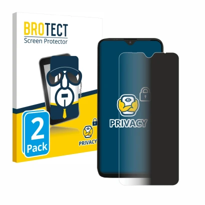 Front side of a product packaging with the brand logo BROTECT. Next to it is the device Gigaset GS4 shown with the correspondi