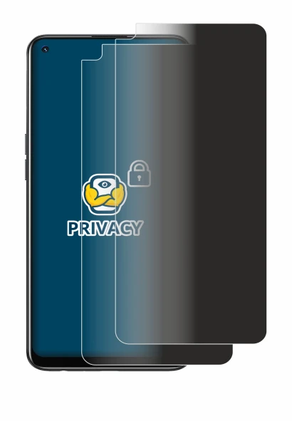 Image of the device Oppo A94 5G with a wide variety of screen protectors.