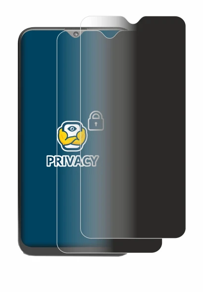 Image of the device 4G Systems Rephone with a wide variety of screen protectors.