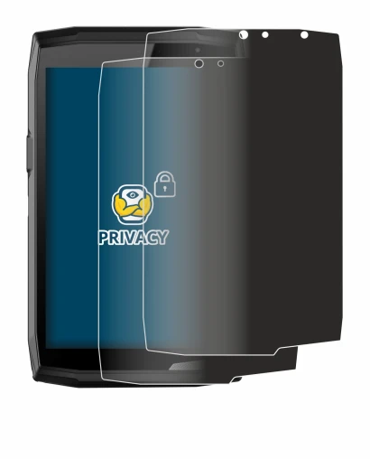 Image of the device Crosscall Core T5 with a wide variety of screen protectors.