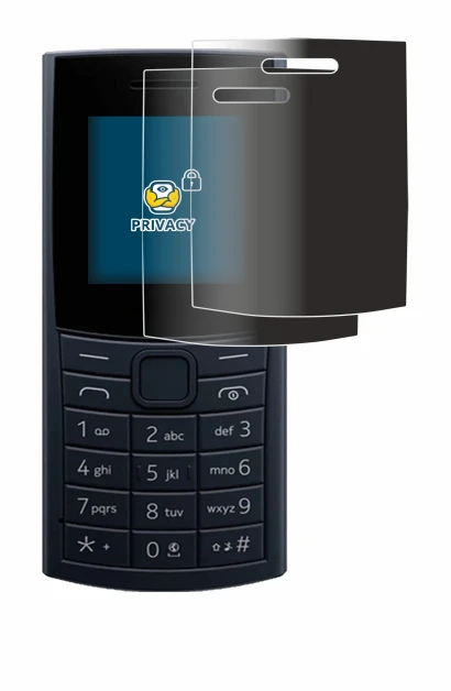 Image of the device Nokia 110 4G (2023) with a wide variety of screen protectors.