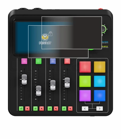 Image of the device Rode Rodecaster Duo with a wide variety of screen protectors.