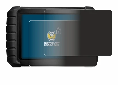 Image of the device iCarsoft CR Max with a wide variety of screen protectors.