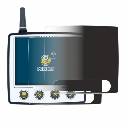 Image of the device Skytraxx 5 with a wide variety of screen protectors.