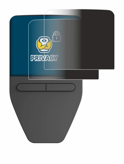 Image of the device Trezor Safe 3 with a wide variety of screen protectors.