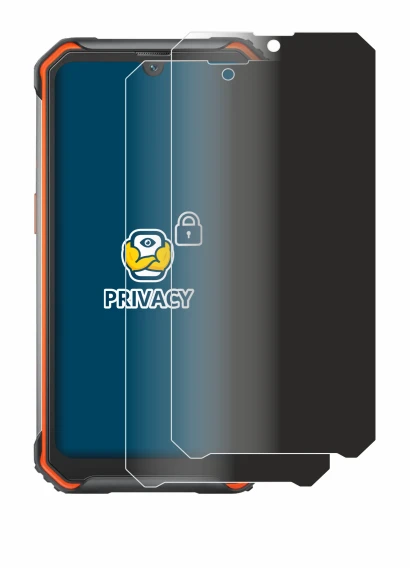 Image of the device Blackview BV7200 with a wide variety of screen protectors.