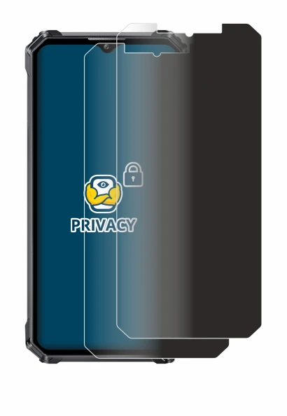 Image of the device Oukitel WP28E with a wide variety of screen protectors.