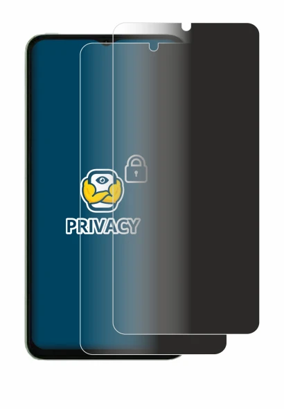 Image of the device Ulefone Note 19 with a wide variety of screen protectors.