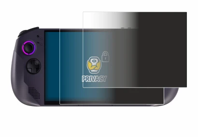 Image of the device Lenovo Legion Go S with a wide variety of screen protectors.