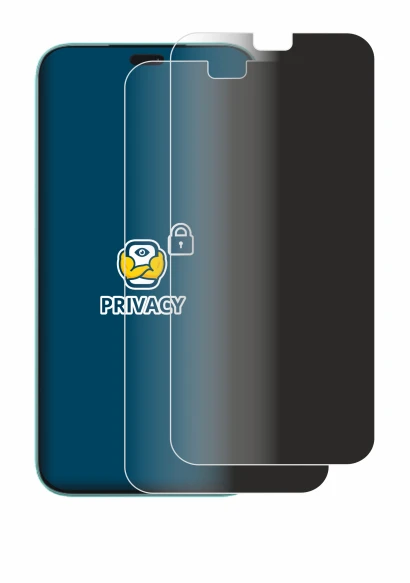 Image of the device Honor 400 Lite with a wide variety of screen protectors.