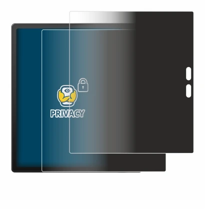 Image of the device Boox Go 7 with a wide variety of screen protectors.