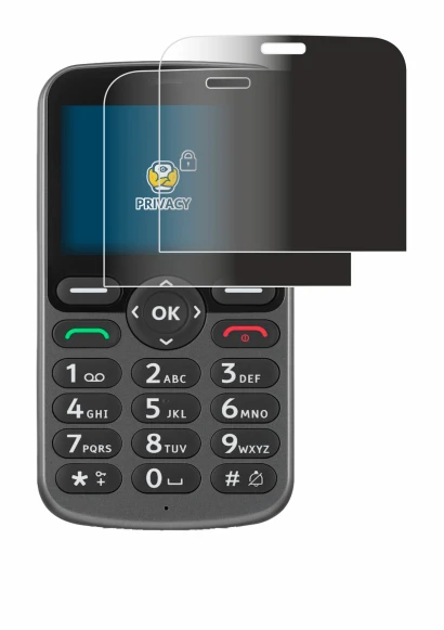 Image of the device Doro 1380 with a wide variety of screen protectors.