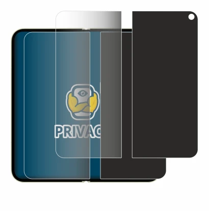 Image of the device Google Pixel 10 Pro Fold (Inner display) with a wide variety of screen protectors.