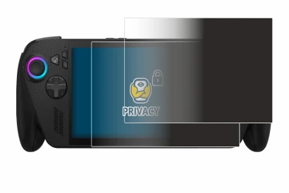 Image of the device ASUS ROG Xbox Ally X with a wide variety of screen protectors.