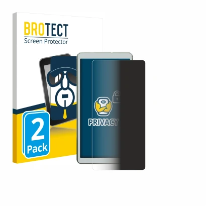 Front side of a product packaging with the brand logo BROTECT. Next to it is the device Viwoods AiPaper Reader shown with the 