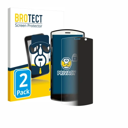 Front side of a product packaging with the brand logo BROTECT. Next to it is the device Unitech EA510 shown with the correspon