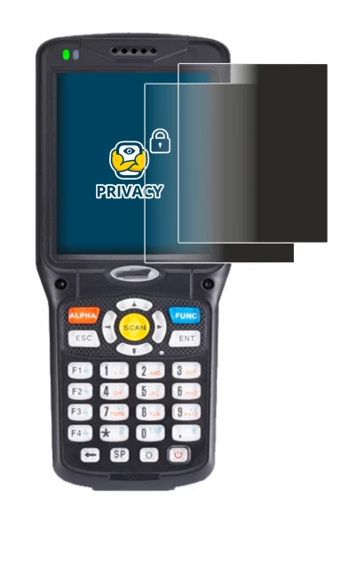 Image of the device Unitech HT510 with a wide variety of screen protectors.