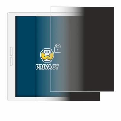 Image of the device Bigme B751C-S with a wide variety of screen protectors.