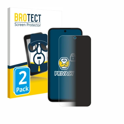 Front side of a product packaging with the brand logo BROTECT. Next to it is the device Oppo A6s 4G shown with the correspondi