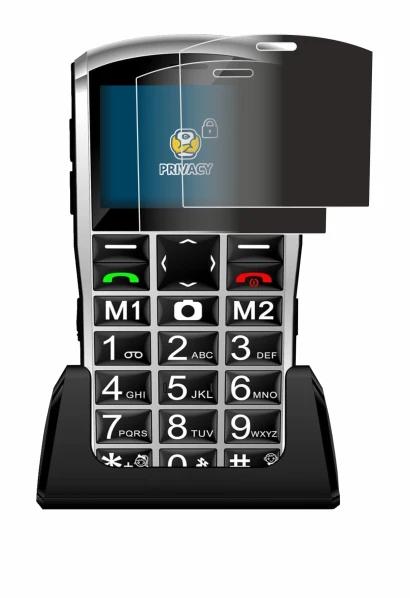 Image of the device Artfone A400 Pro 4G with a wide variety of screen protectors.