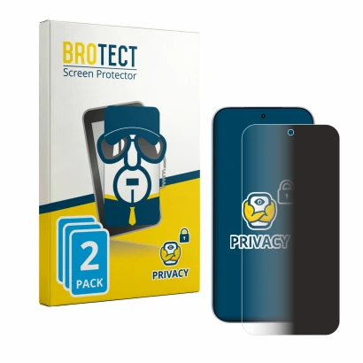Front side of a product packaging with the brand logo BROTECT. Next to it is the device Xiaomi 17T shown with the correspondin