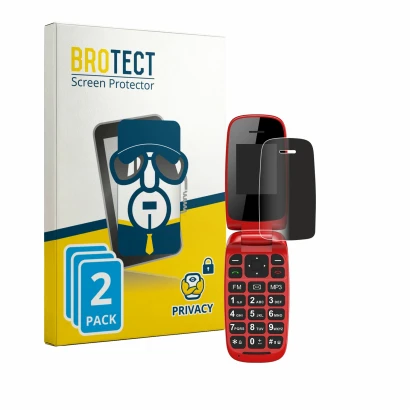 Front side of a product packaging with the brand logo BROTECT. Next to it is the device Chakeyake R341 shown with the correspo