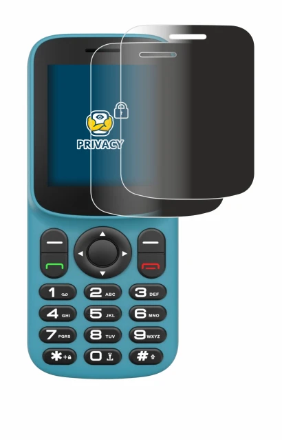 Image of the device Uleway T185 with a wide variety of screen protectors.