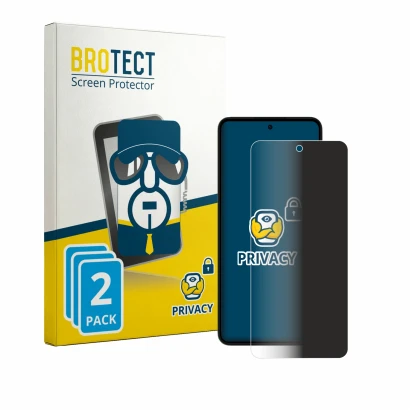 Front side of a product packaging with the brand logo BROTECT. Next to it is the device OnePlus Nord CE 6 Lite shown with the 