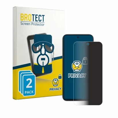 Front side of a product packaging with the brand logo BROTECT. Next to it is the device realme 16T 5G shown with the correspon