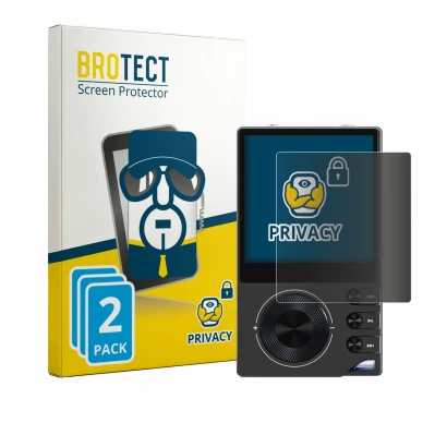 Front side of a product packaging with the brand logo BROTECT. Next to it is the device Surfans F20 Pro shown with the corresp