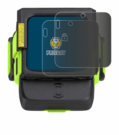 Image of the device Zebra WS501 with a wide variety of screen protectors.