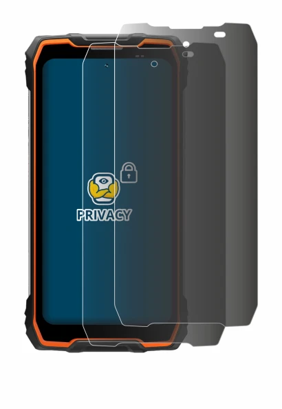 Image of the device Blackview Rock 2 with a wide variety of screen protectors.