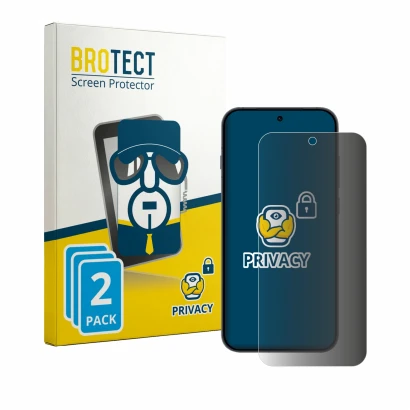 Front side of a product packaging with the brand logo BROTECT. Next to it is the device Oppo Reno 16 FS shown with the corresp