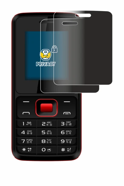 Image of the device Karbonn K19 Rock with a wide variety of screen protectors.