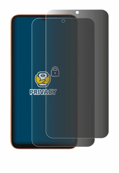 Image of the device Doogee Note 57 Lite with a wide variety of screen protectors.
