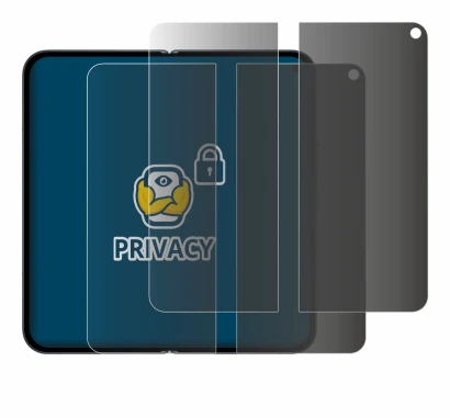 Image of the device Google Pixel 11 Pro Fold (Inner display) with a wide variety of screen protectors.