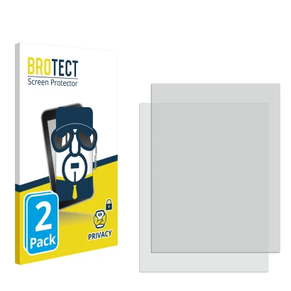 Front side of a product packaging with the brand logo BROTECT. Next to it is the corresponding screen protector.