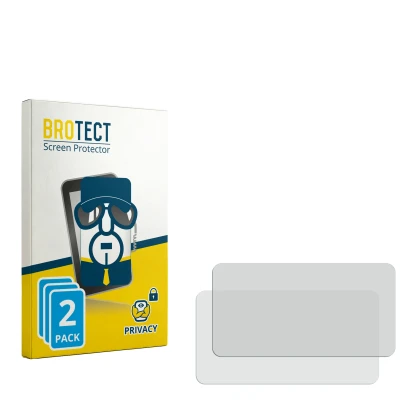 Front side of a product packaging with the brand logo BROTECT. Next to it is the corresponding screen protector.