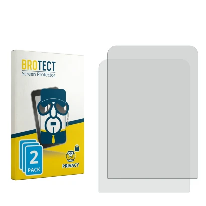 Front side of a product packaging with the brand logo BROTECT. Next to it is the corresponding screen protector.