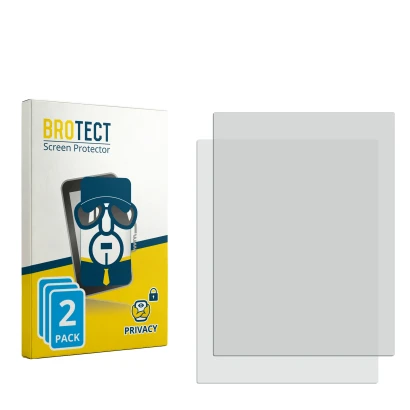 Front side of a product packaging with the brand logo BROTECT. Next to it is the corresponding screen protector.