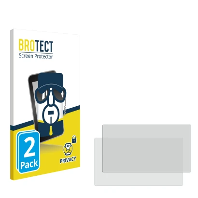 Front side of a product packaging with the brand logo BROTECT. Next to it is the corresponding screen protector.