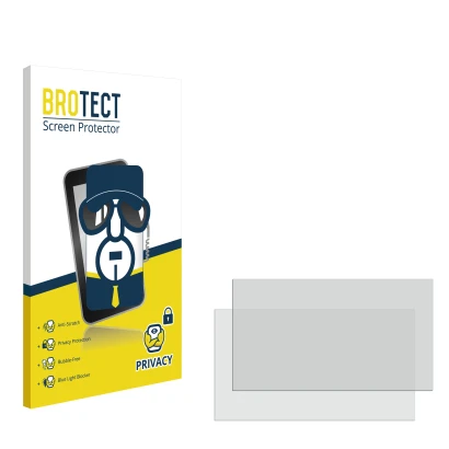 Front side of a product packaging with the brand logo BROTECT. Next to it is the corresponding screen protector.