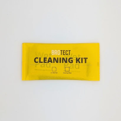 Image of the packaged cleaning kit