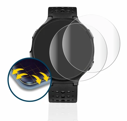 Image of the device Garmin Forerunner 235 with a wide variety of screen protectors.