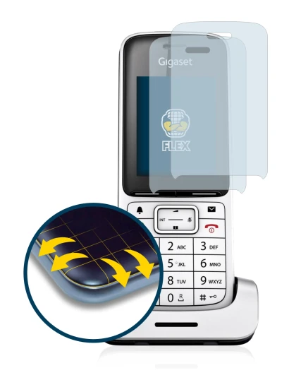 Image of the device Gigaset SL450HX with a wide variety of screen protectors.