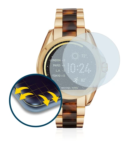 Image of the device Michael Kors Access Bradshaw with a wide variety of screen protectors.